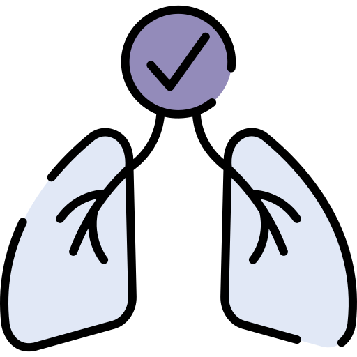 poumons Generic Outline Color Icône