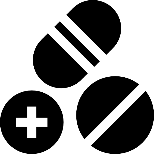 Pills Basic Straight Filled icon