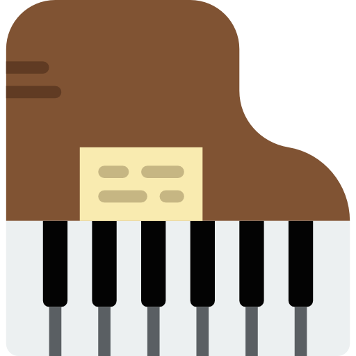 fortepian Basic Miscellany Flat ikona