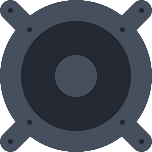 głośnik Basic Miscellany Flat ikona