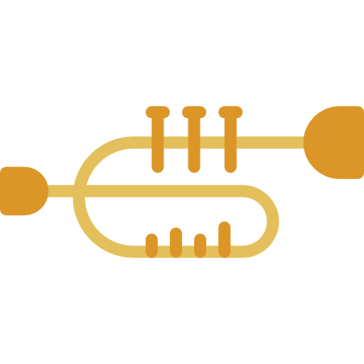 trompeta Basic Miscellany Flat icono