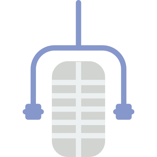 マイクロフォン Basic Miscellany Flat icon