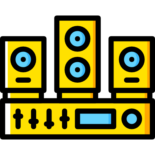 sistema de sonido Basic Miscellany Yellow icono