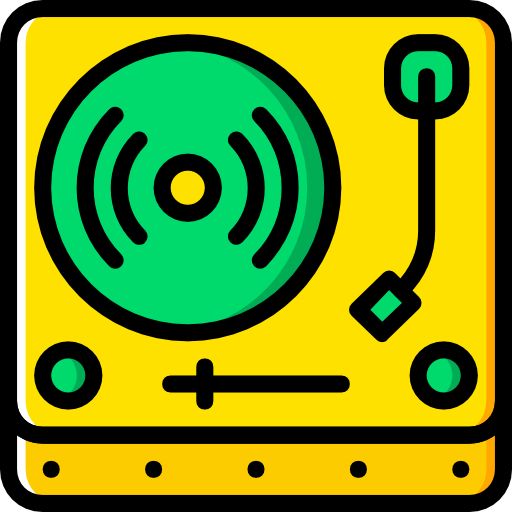 Turntable Basic Miscellany Yellow icon
