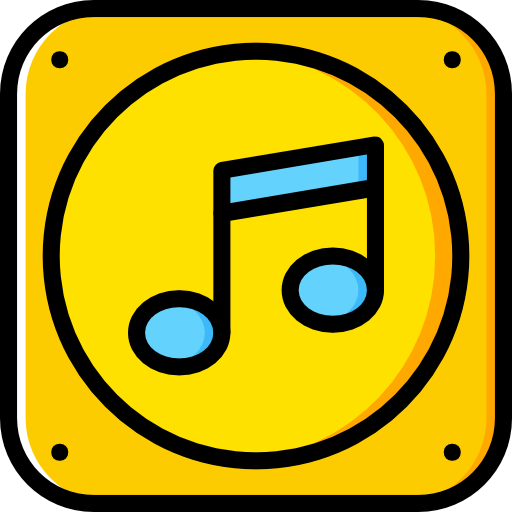 Music file Basic Miscellany Yellow icon