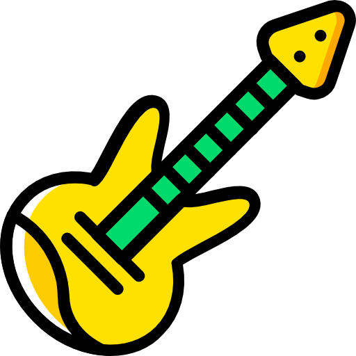 エレキギター Basic Miscellany Yellow icon