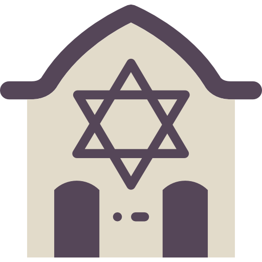sinagoga Basic Miscellany Flat Ícone
