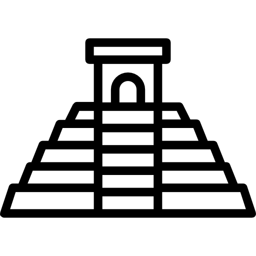 피라미드 Basic Miscellany Lineal icon