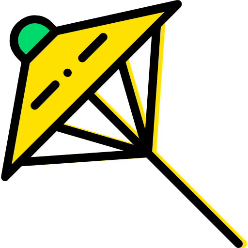 sombrilla Basic Miscellany Yellow icono