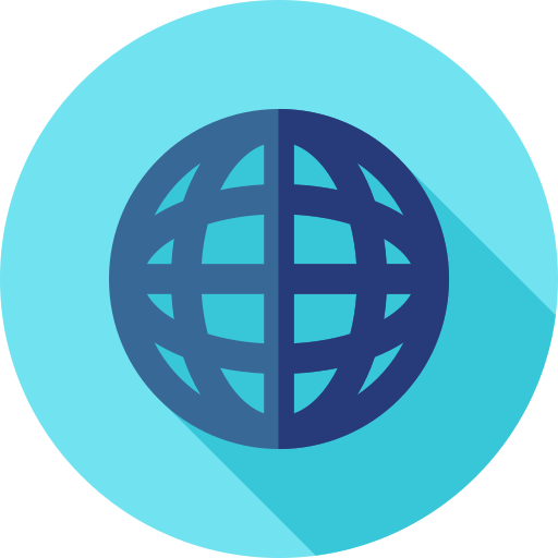mundial Flat Circular Flat icono