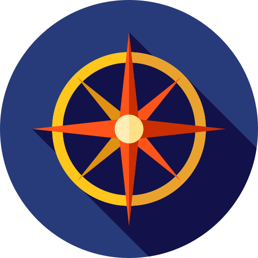 windrose Flat Circular Flat icon