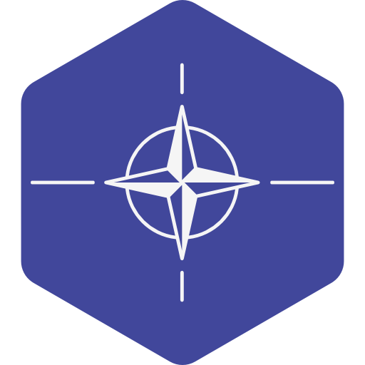 НАТО Flags Hexagonal иконка