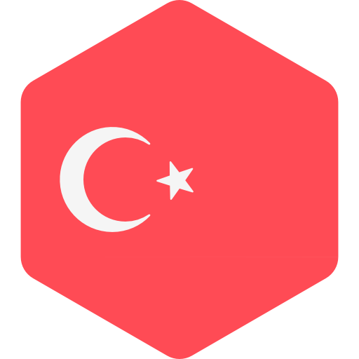 Турция Flags Hexagonal иконка