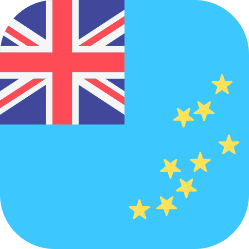 tuvalu Flags Rounded square icon