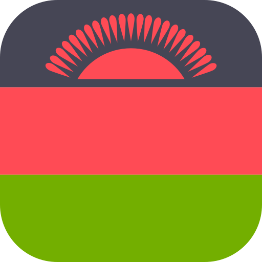 malawi Flags Rounded square icona