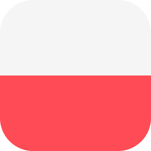 polônia Flags Rounded square Ícone