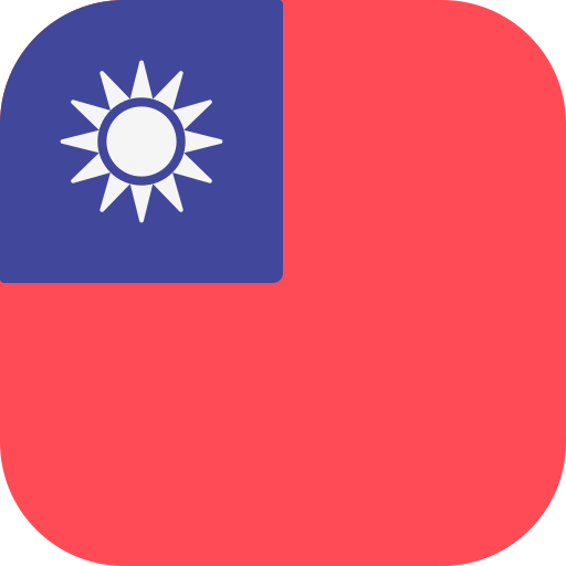 taiwan Flags Rounded square icon