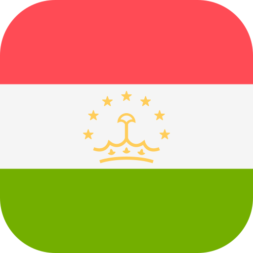 タジキスタン Flags Rounded square icon