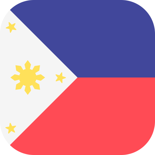 filipinas Flags Rounded square icono