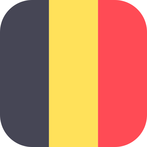 belgien Flags Rounded square icon