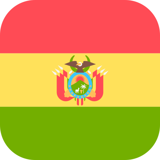 bolivia Flags Rounded square icoon