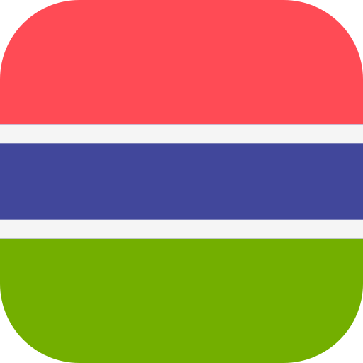 Гамбия Flags Rounded square иконка
