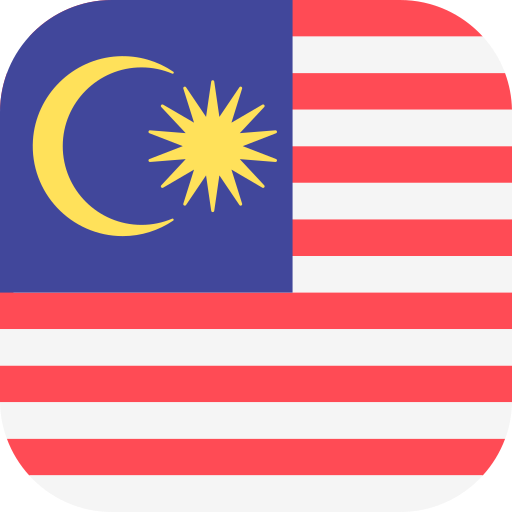 malasia Flags Rounded square icona