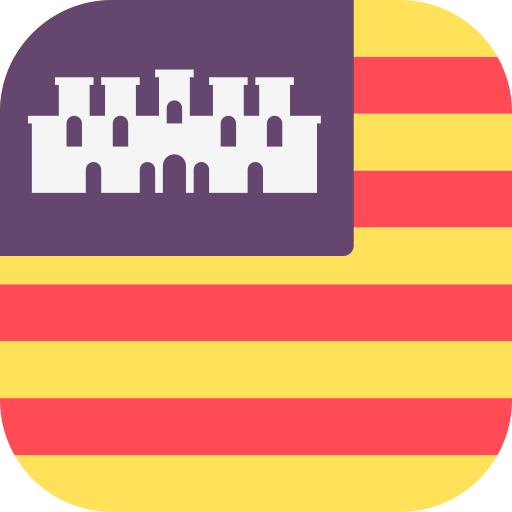 islas baleares Flags Rounded square icono