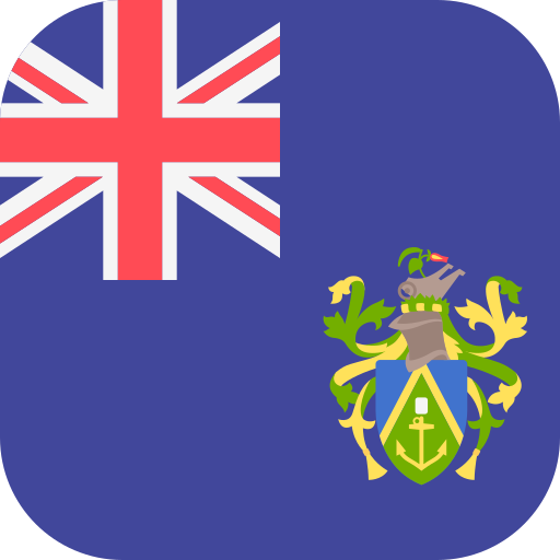 wyspy pitcairn Flags Rounded square ikona