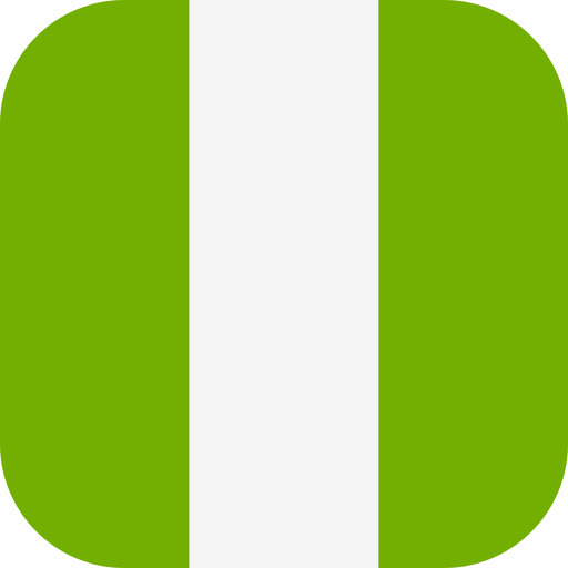 nigeria Flags Rounded square icono