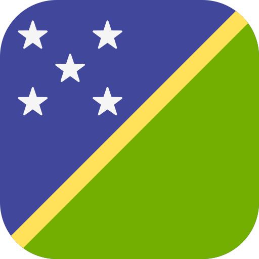 Solomon islands Flags Rounded square icon