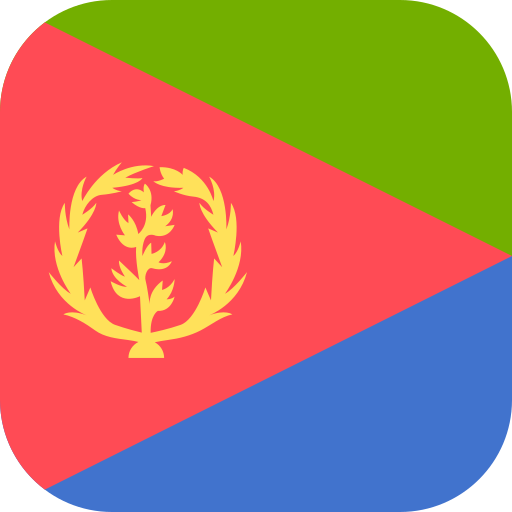 eritrea Flags Rounded square icono