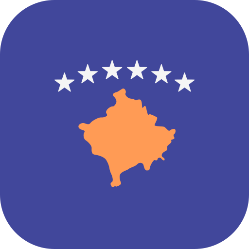 kosovo Flags Rounded square icon