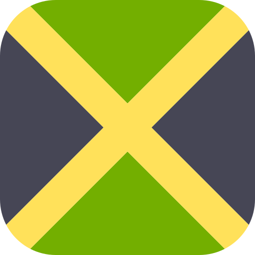 Jamaica Flags Rounded square icon