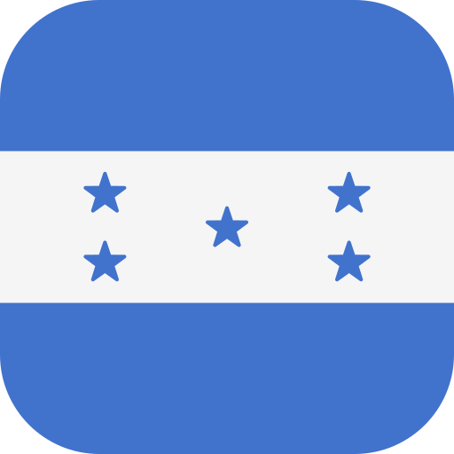 honduras Flags Rounded square icoon