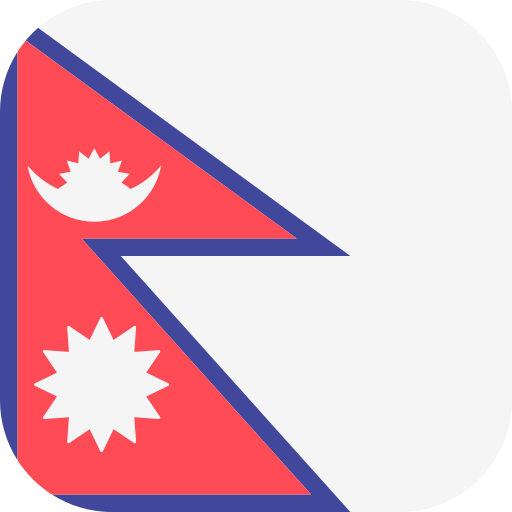 nepal Flags Rounded square ikona