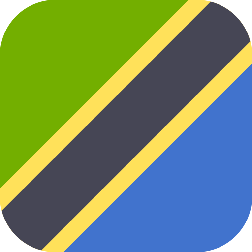 Tanzania Flags Rounded square icon