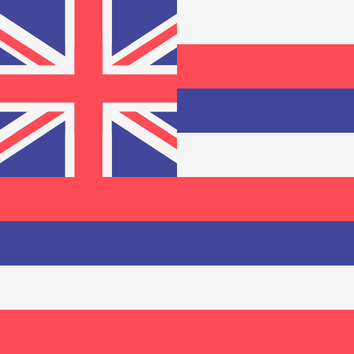 hawaii Flags Square icoon