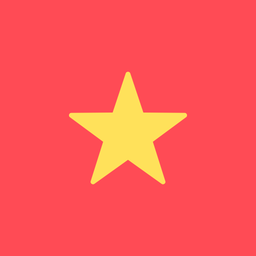vietnam Flags Square icoon