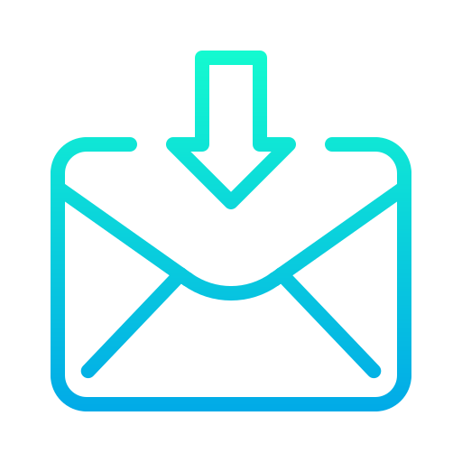 Inbox mail Generic Gradient आइकन