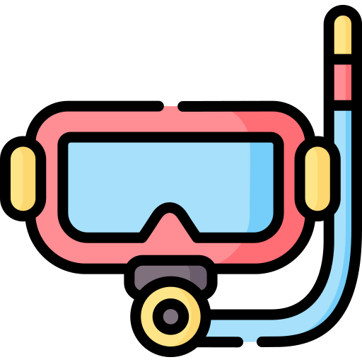 Snorkeling Special Lineal color icon