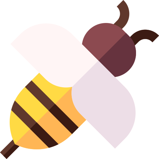 Bee Basic Straight Flat icon