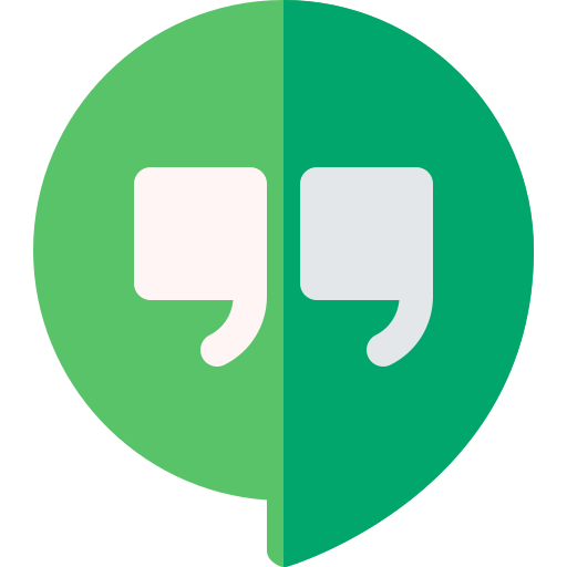 google-hangouts Basic Rounded Flat icoon