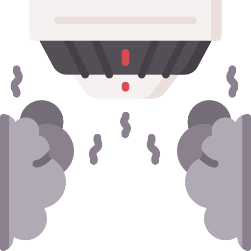 Smoke detector Special Flat icon