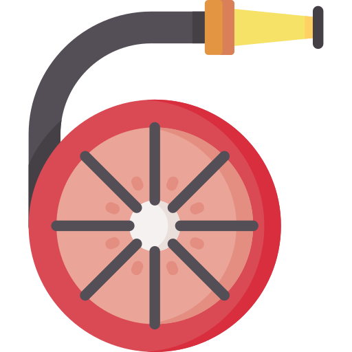 Fire hose Special Flat icon