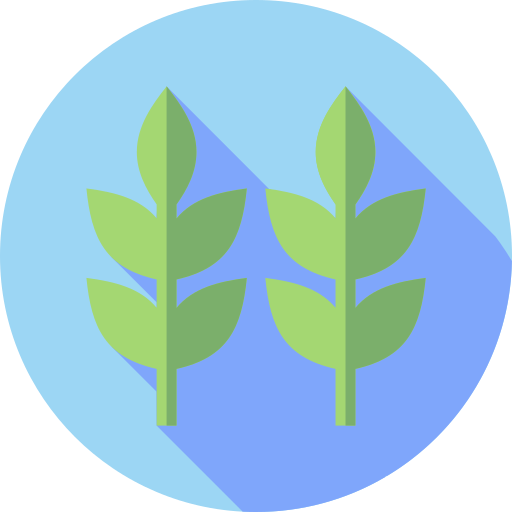 Herbs Flat Circular Flat icon