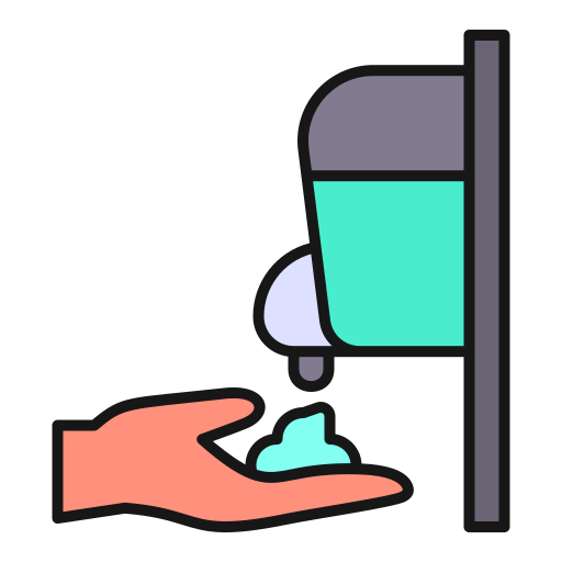 gel de alcohol Generic Outline Color icono
