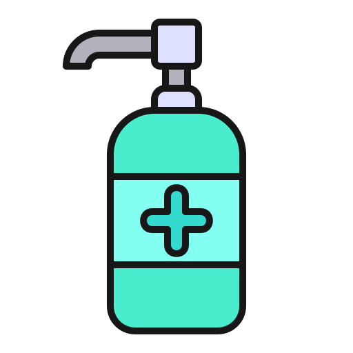 Alcohol gel Generic Outline Color icon