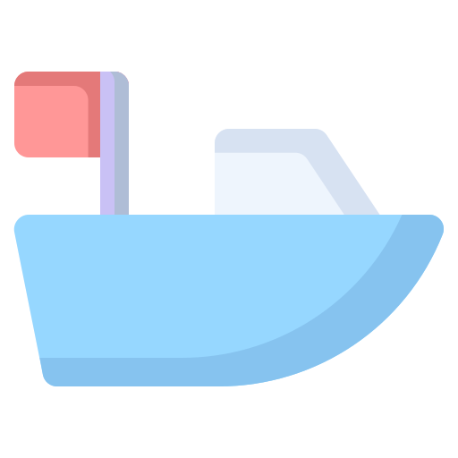 Лодка Generic Flat иконка