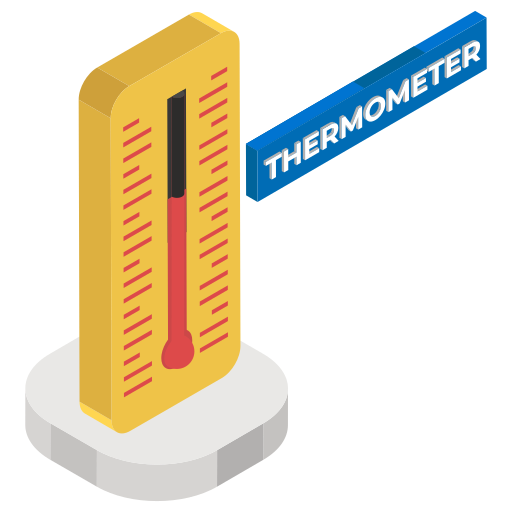 termômetro Generic Isometric Ícone